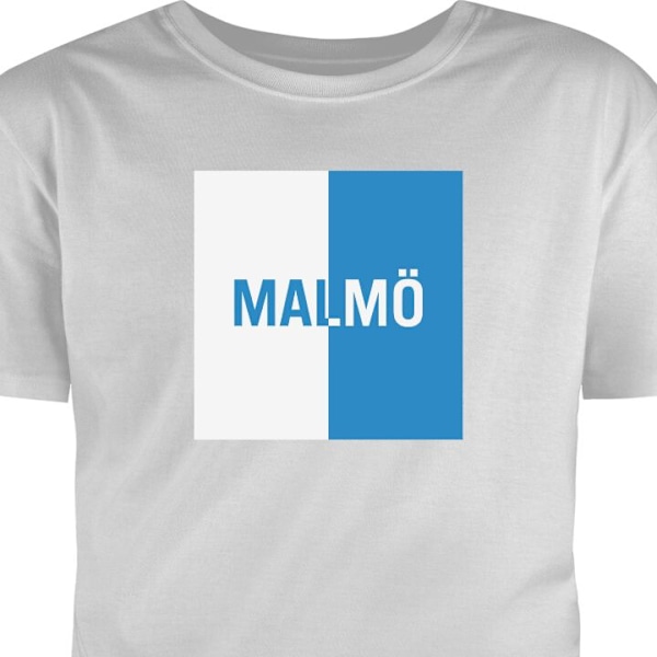 T-shirt för Vuxen | Klassisk Vuxen-T-shirt Malmö – fotboll grå XL
