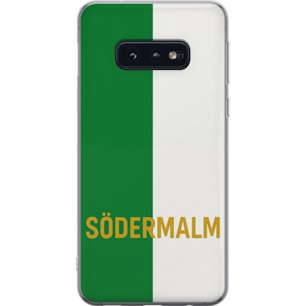 Samsung Galaxy S10e Läpinäkyvä kuori Södermalm - jalkapall