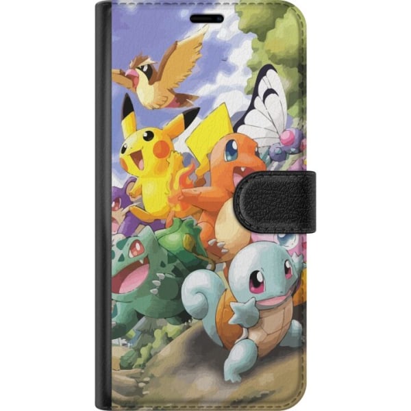 Samsung Galaxy A12 Tegnebogsetui Pokemon