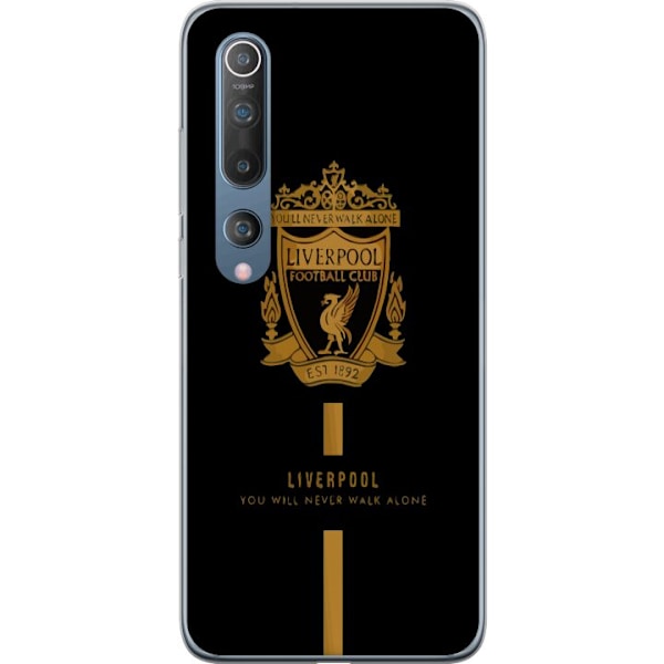 Xiaomi Mi 10 5G Läpinäkyvä kuori Liverpool