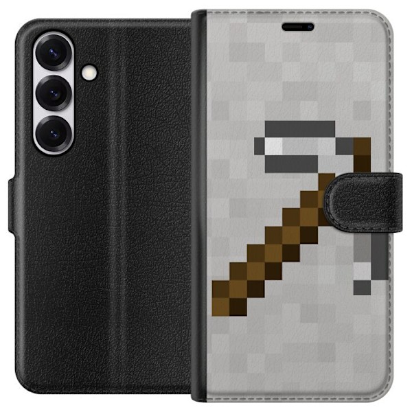 Samsung Galaxy S25 Lommeboketui Minecraft Verktøy