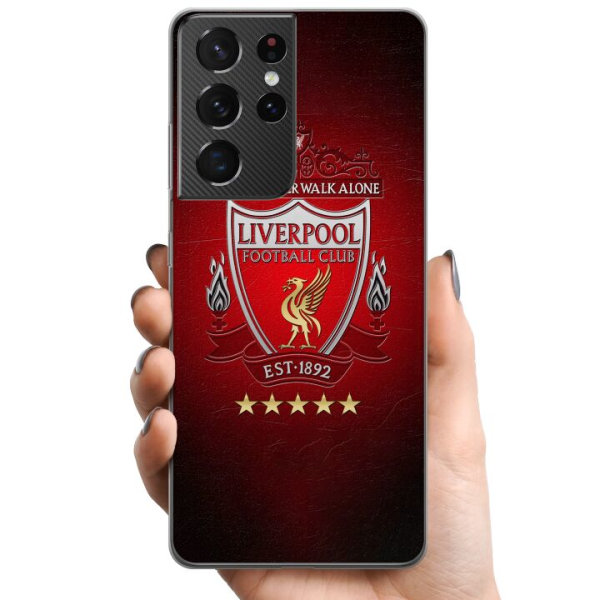 Samsung Galaxy S21 Ultra 5G TPU Mobilcover YNWA Liverpool