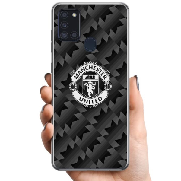 Samsung Galaxy A21s TPU Matkapuhelimen kuori Manchester United