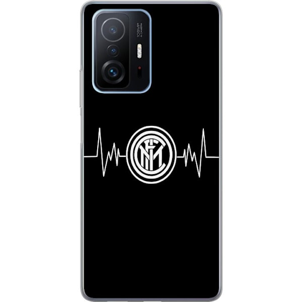 Xiaomi 11T Läpinäkyvä kuori Inter Milan