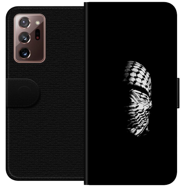 Samsung Galaxy Note20 Ultra Lommeboketui Keffiyeh-mønster - k