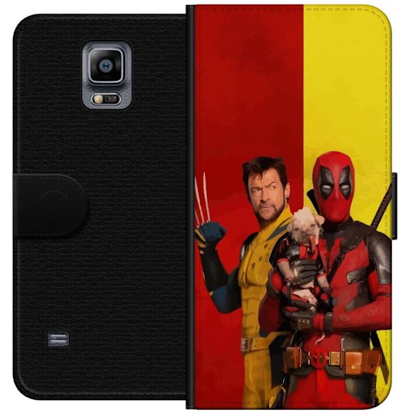 Samsung Galaxy Note 4 Plånboksfodral Deadpool & Wolverine