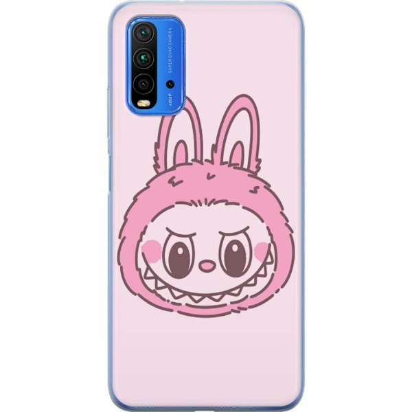 Xiaomi Redmi 9T Läpinäkyvä kuori Labubu Eläinradan Bunny-v