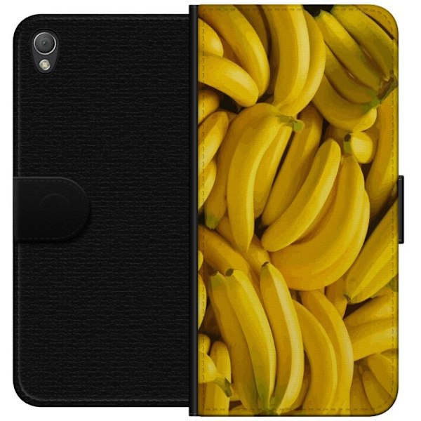 Sony Xperia Z3 Plånboksfodral Banana Pattern – lekfullt mö