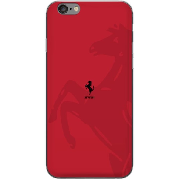 Apple iPhone 6s Plus Läpinäkyvä kuori Ferrari