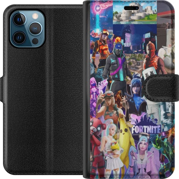 Kompatibelt Lommeboketui til Apple iPhone 12 Pro Max Fortnite