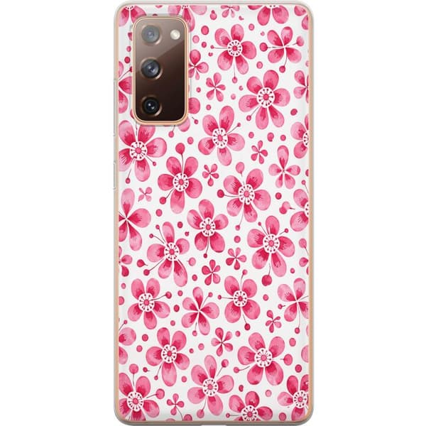 Kompatibelt Mobilskal till Samsung Galaxy S20 FE Azure Flora