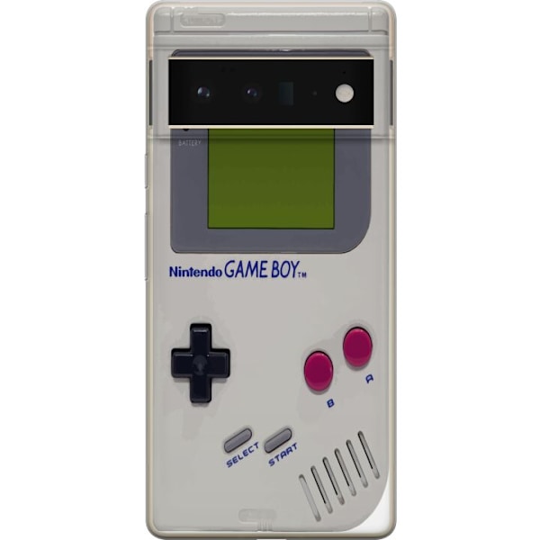 Google Pixel 6 Pro Gennemsigtig cover Game Boy