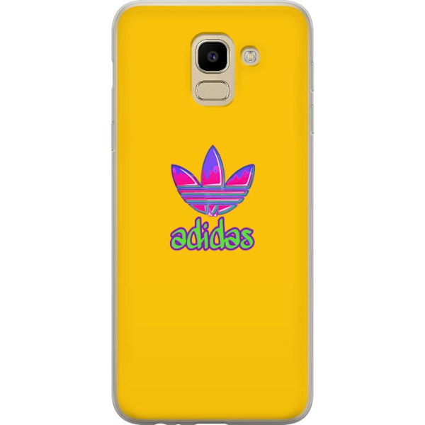 Samsung Galaxy J6 Gennemsigtig cover Adidas