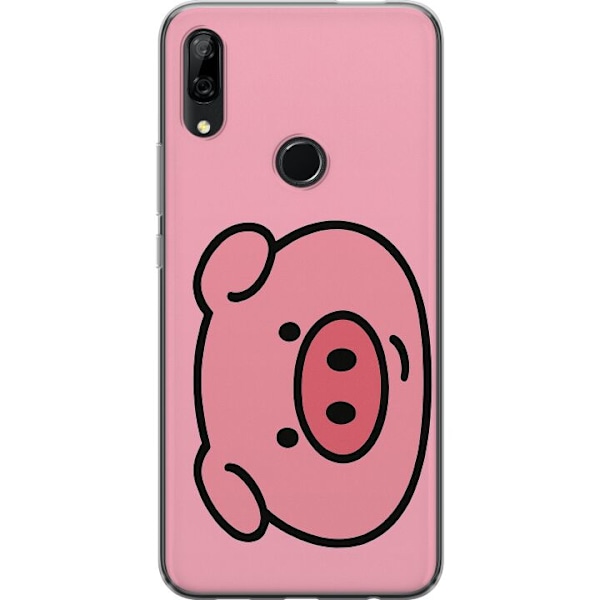 Huawei P Smart Z Läpinäkyvä kuori Kawaii Piggy