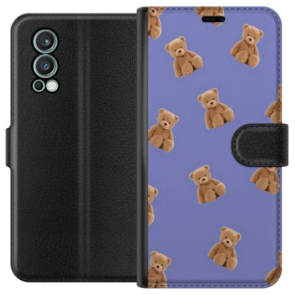 OnePlus Nord 2 5G Plånboksfodral Flygande björnar