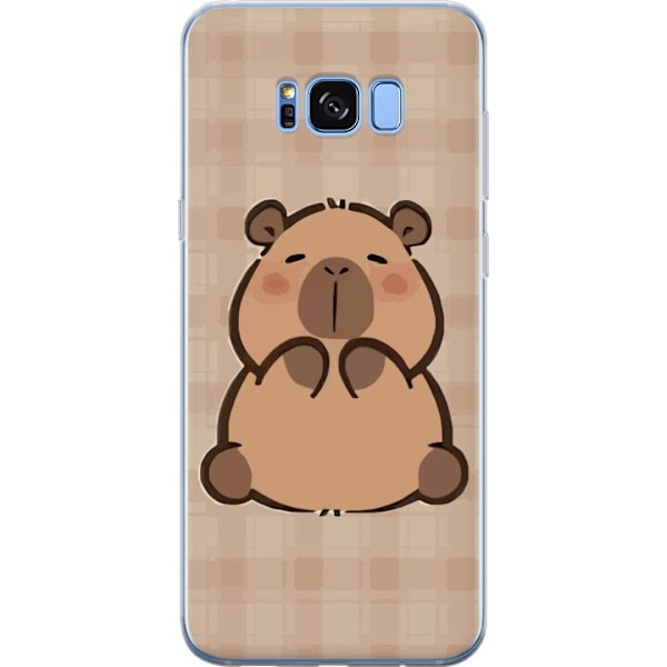 Samsung Galaxy S8 Genomskinligt Skal Mobilskal kawaii capybara flera figurer japansk stil
