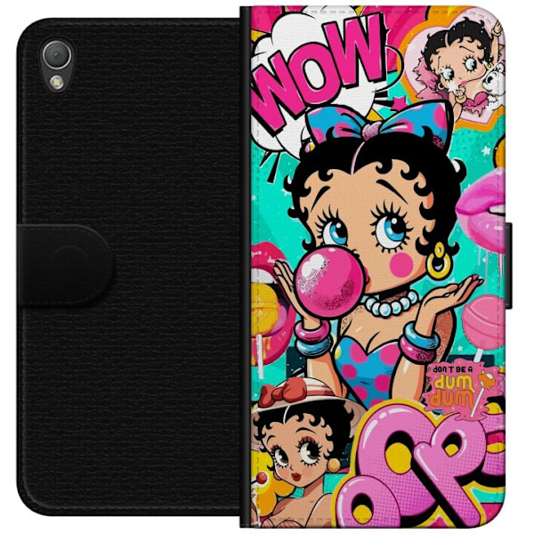 Sony Xperia Z3 Tegnebogsetui Betty Boop