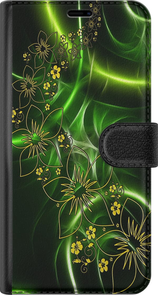Kompatibel Tegnebogsetui til Samsung Galaxy S8 Blomster