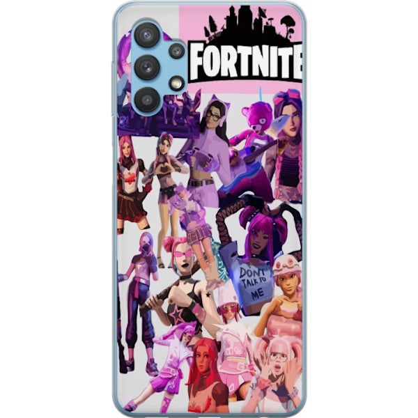 Samsung Galaxy A32 5G Gennemsigtig cover Fortnite