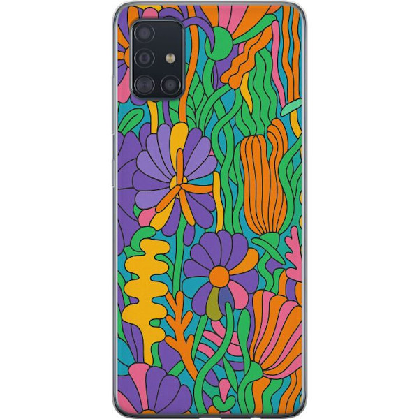 Samsung Galaxy A51 Gjennomsiktig deksel Color Pop