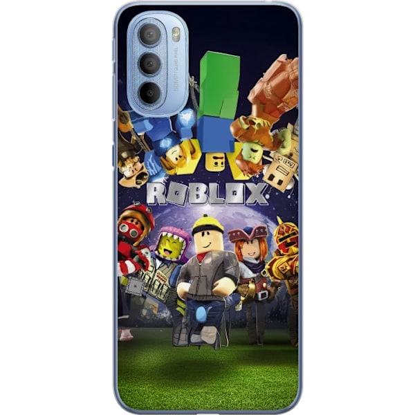Motorola Moto G31 Genomskinligt Skal Roblox Värld – Gaming