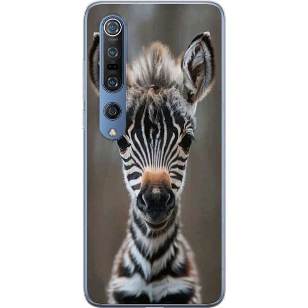 Xiaomi Mi 10 Pro 5G Läpinäkyvä kuori Giraffi Eläinaihe Afrikka Luonto Graafinen Kuva Savanni Villieläimet Suosittu Seinätaide Eksoottinen Teema