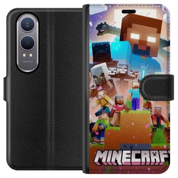 OnePlus Nord CE4 Lite Tegnebogsetui Minecraft