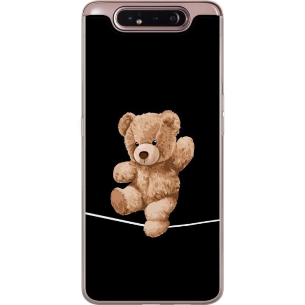 Samsung Galaxy A80 Gjennomsiktig deksel Bjørn