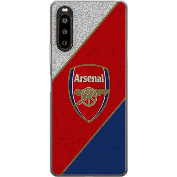 Sony Xperia 10 II Gennemsigtig cover Arsenal