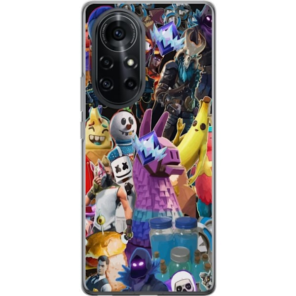 Huawei nova 8 Pro Gennemsigtig cover Fortnite