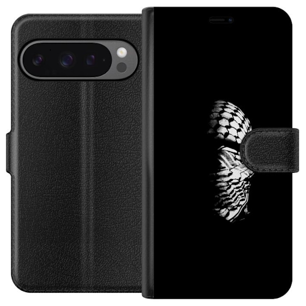 Google Pixel 9 Pro XL Lommeboketui Keffiyeh-mønster - klassis