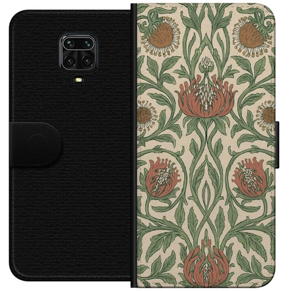 Xiaomi Redmi Note 9S Tegnebogsetui Blad Detaljer