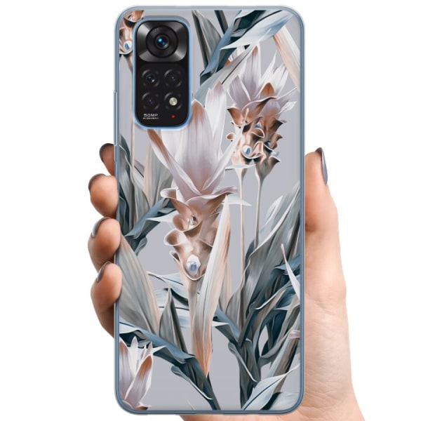 Xiaomi Redmi Note 11S TPU Mobildeksel blomstre