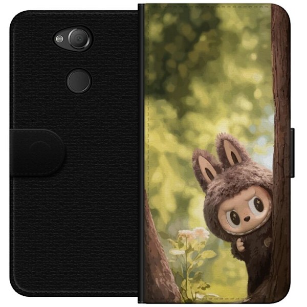 Sony Xperia XA2 Lompakkokotelo Labubu Graffiti Vibes – Katut