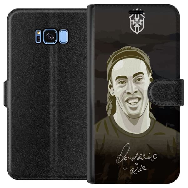 Kompatibelt Plånboksfodral till Samsung Galaxy S8 Ronaldinho