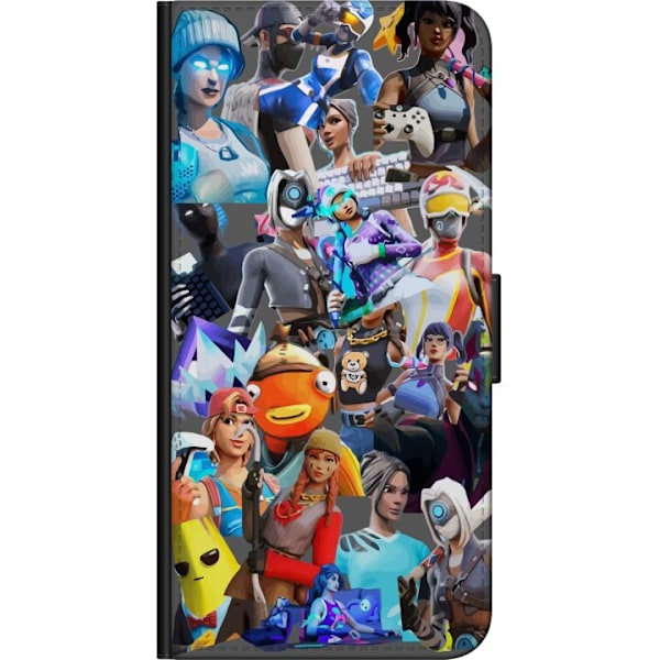 Huawei P40 lite E Tegnebogsetui Fortnite