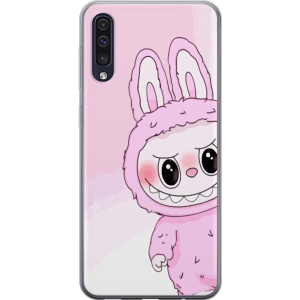 Samsung Galaxy A50 Genomskinligt Skal Labubu Bunny Series