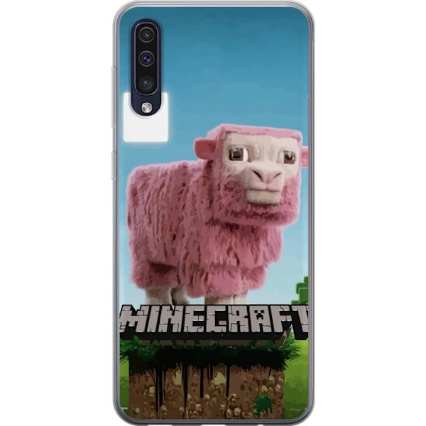 Samsung Galaxy A50 Genomskinligt Skal A Minecraft Movie