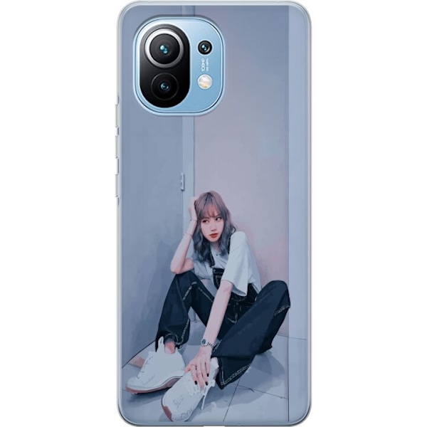 Xiaomi Mi 11 Läpinäkyvä kuori Lisa from Blackpink – K-pop Style Icon