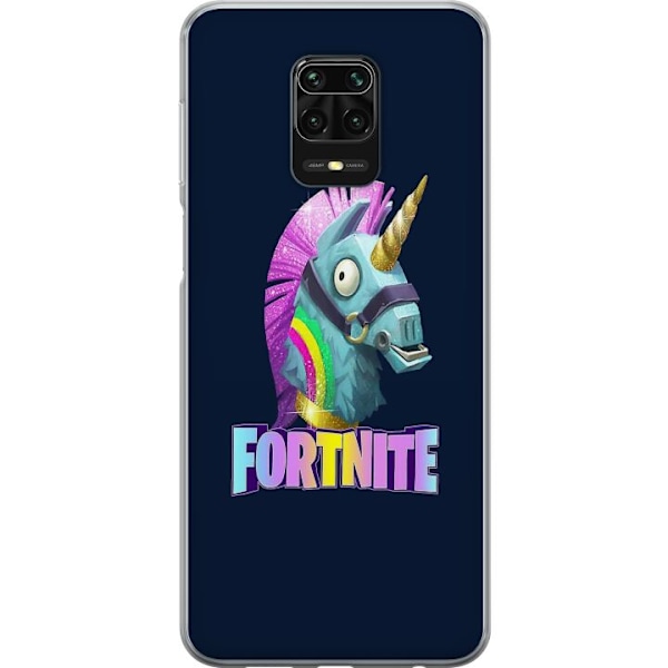 Xiaomi Redmi Note 9S Gjennomsiktig deksel Fortnite Hest