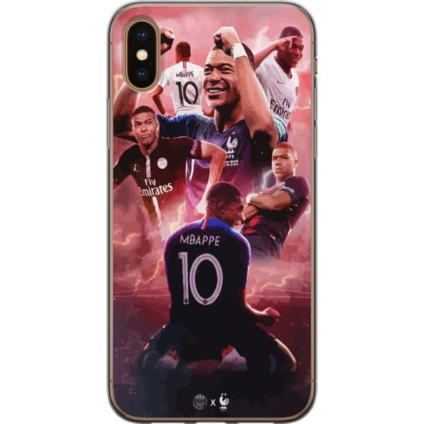 Kompatibelt Mobildeksel til Apple iPhone XS Kylian Mbappé
