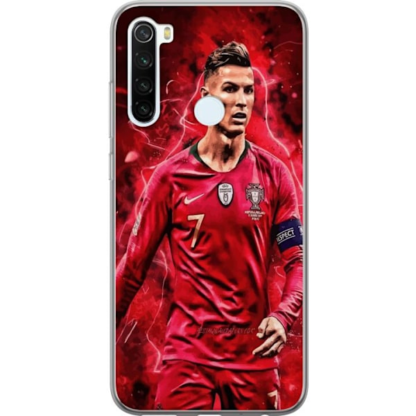 Xiaomi Redmi Note 8 Genomskinligt Skal Ronaldo Skills – CR7 Design för Äkta Supporters