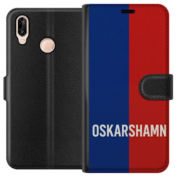 Huawei P20 lite Tegnebogsetui Oskarshamn - Hockey