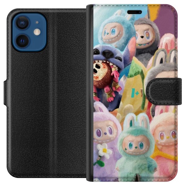 Apple iPhone 12 mini Tegnebogsetui stor