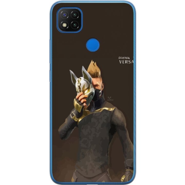 Xiaomi Redmi 9C Gennemsigtig cover Fortnite - Drift