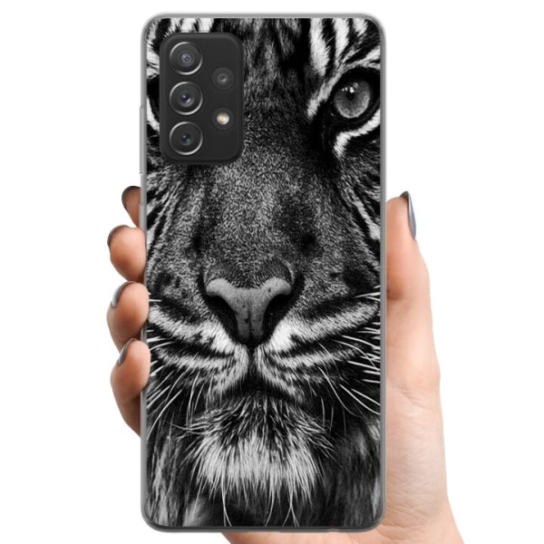 Samsung Galaxy A52 5G TPU Mobilskal Tiger