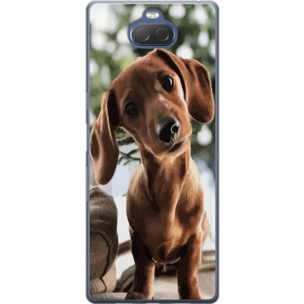 Sony Xperia 10 Plus Gjennomsiktig deksel Yngre Hund