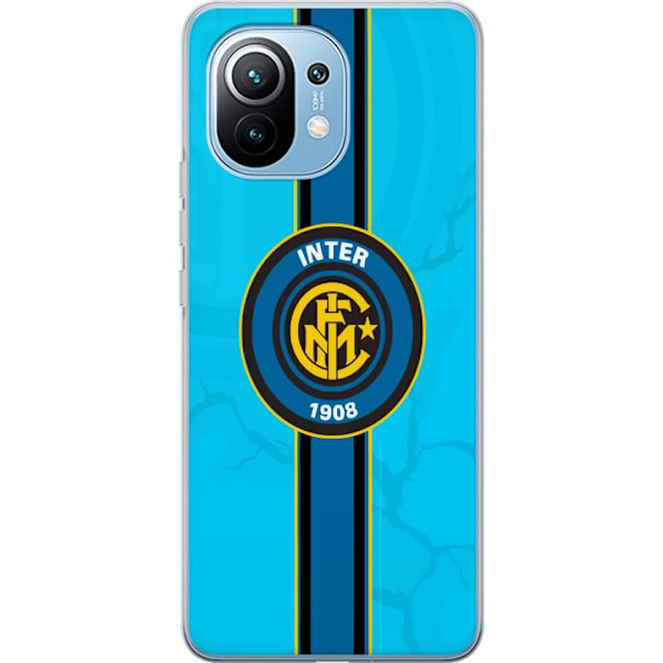 Xiaomi Mi 11 Läpinäkyvä kuori Inter Milan