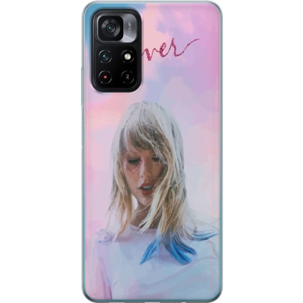 Xiaomi Poco M4 Pro 5G Gennemsigtig cover Taylor Swift - Lover