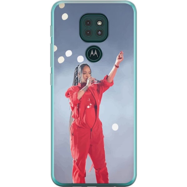 Motorola Moto G9 Play Gjennomsiktig deksel Rihanna – Trendse